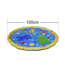 Load image into Gallery viewer, Baby Kids water play mat Inflatable thicken PVC infant Tummy Time Playmat Toddler Fun Activity Play Center water mat for babies