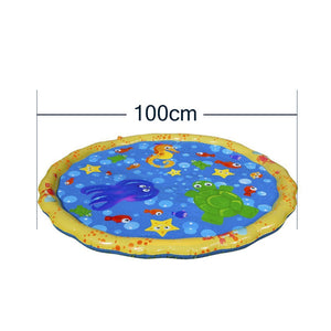 Baby Kids water play mat Inflatable thicken PVC infant Tummy Time Playmat Toddler Fun Activity Play Center water mat for babies