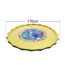 Load image into Gallery viewer, Baby Kids water play mat Inflatable thicken PVC infant Tummy Time Playmat Toddler Fun Activity Play Center water mat for babies